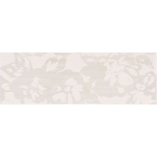 Плитка 25*75 Dress White Decoro Flower Плитка 25*75 Dress White Decoro Flower